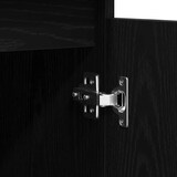 thumbnail of vidaXL Sideboard mit Schubladen Schwarz Eichen-Optik 100,5x35x76 cm