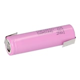 thumbnail of Samsung INR18650-35E – 18650 Li-Ion 3,7 V 3500 mAh mit Z-Lötfahne (ungeschützt)