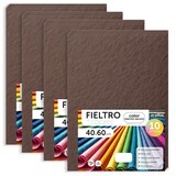 thumbnail of Fieltro para Manualidades, Fieltro de Colores, Suave y Flexible, 40x60cm - m-office (marrón oscuro, 40 uds)