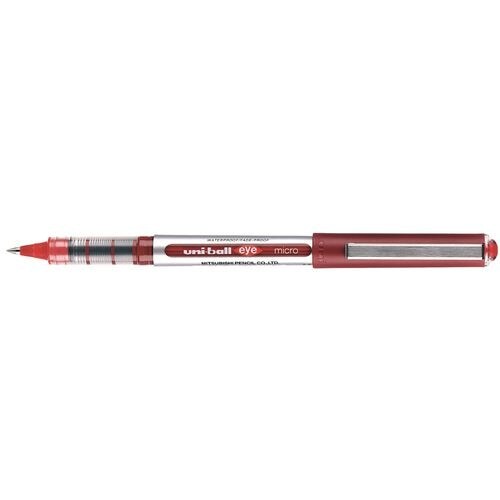 uni-ball Eye Micro UB-150 Nicht einziehbar Tintenroller Rot 0.2 mm Extra Fein Kugel