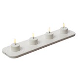 thumbnail of LED Mini Teelichter Uyuni 4 Stück mit Ladestation Timer aufladbar für Außen Deko