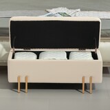 thumbnail of HOMCOM - Sitzbank mit Stauraum - 100L x 40B x 42H cm - beige