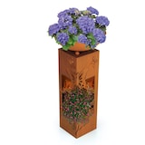 thumbnail of Hoberg LED Pflanzsäule "Schmetterling" in 3D Rost-Optik - 19 x 19 x 72 cm
