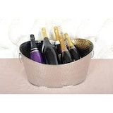 thumbnail of Seau à champagne argent martelé 49x35x23.5cm