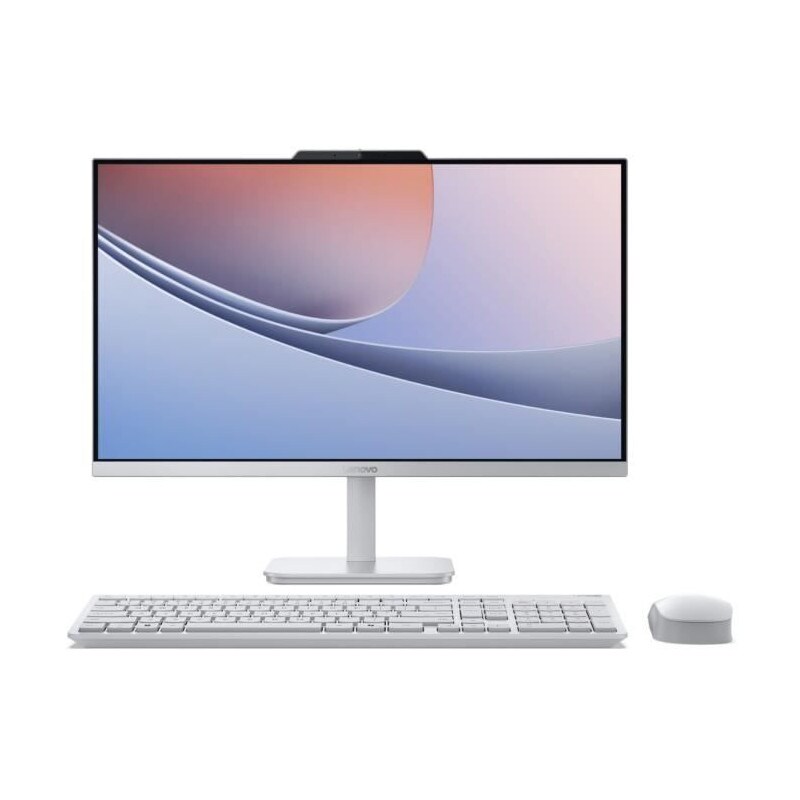Pc Tout-en-un Lenovo Lenovo A100 | Sans Windows - 24 Fhd - Core I3-n305 - 16go - 512 Go - Clavier + Souris Sans Fil
