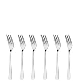 thumbnail of GRÄWE Kuchengabeln 6 Stück, Edelstahl, Serie Würzburg