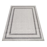 thumbnail of Teppich Balkon Bordüre Pflegeleicht Waschbar Strapazierfähig Terrasse Küche Creme 200x290 cm OEKO-TEX Gekettelt – ORLA von Kadima Design