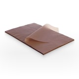 thumbnail of Backtrennpapier klein, 39x59cm Lauge, 1000 Blatt, Braun, Pergamentersatzpapier ungebleicht 39g/m², nassfest