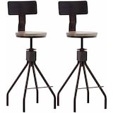 thumbnail of Set 2 Sgabelli Bar Industriali Elko bronzo