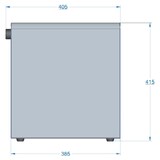 thumbnail of Tafelwassergerät BieTal® BT-30U Kühlung 3-Wege L Hahn Edelstahl Filter 6Kg CO2