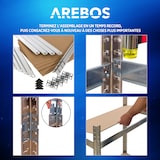 thumbnail of Scaffalature Pesanti Scaffalature da Officina Scaffali da Ufficio MDF argento