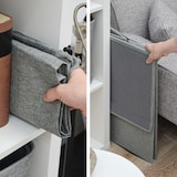 thumbnail of 50L Cesto Biancheria Sporca con Coperchio e Sacco 30x30x60 Cesta Portabiancheria