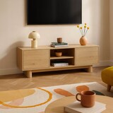 thumbnail of Oviala Meuble TV 160 cm scandinave bois clair
