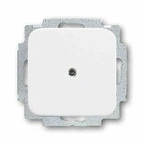 thumbnail of REFLEX SI Tragring, Blindabdeckung, alpinweiß, glänzend, Krallen-/Schraubbefestigung, ohne Beschriftungsfeld