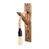 thumbnail of WellHome - Lampada da parete in colore Legno 9x17x45cm Baikal