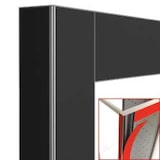 thumbnail of Ensemble vitrine traversante et déco blanc mat - Diamond