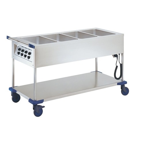 Blanco Speisenausgabewagen aus rostfreiem Edelstahl SAW 4