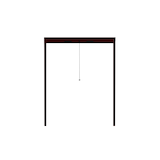 thumbnail of Fliegengitter Insektenschutz Fenster Rollo Alurahmen Bausatz Insektenschutzrollo,Farbe:braun (RAL8017),Größe (Breite x Höhe):60 x 100 cm