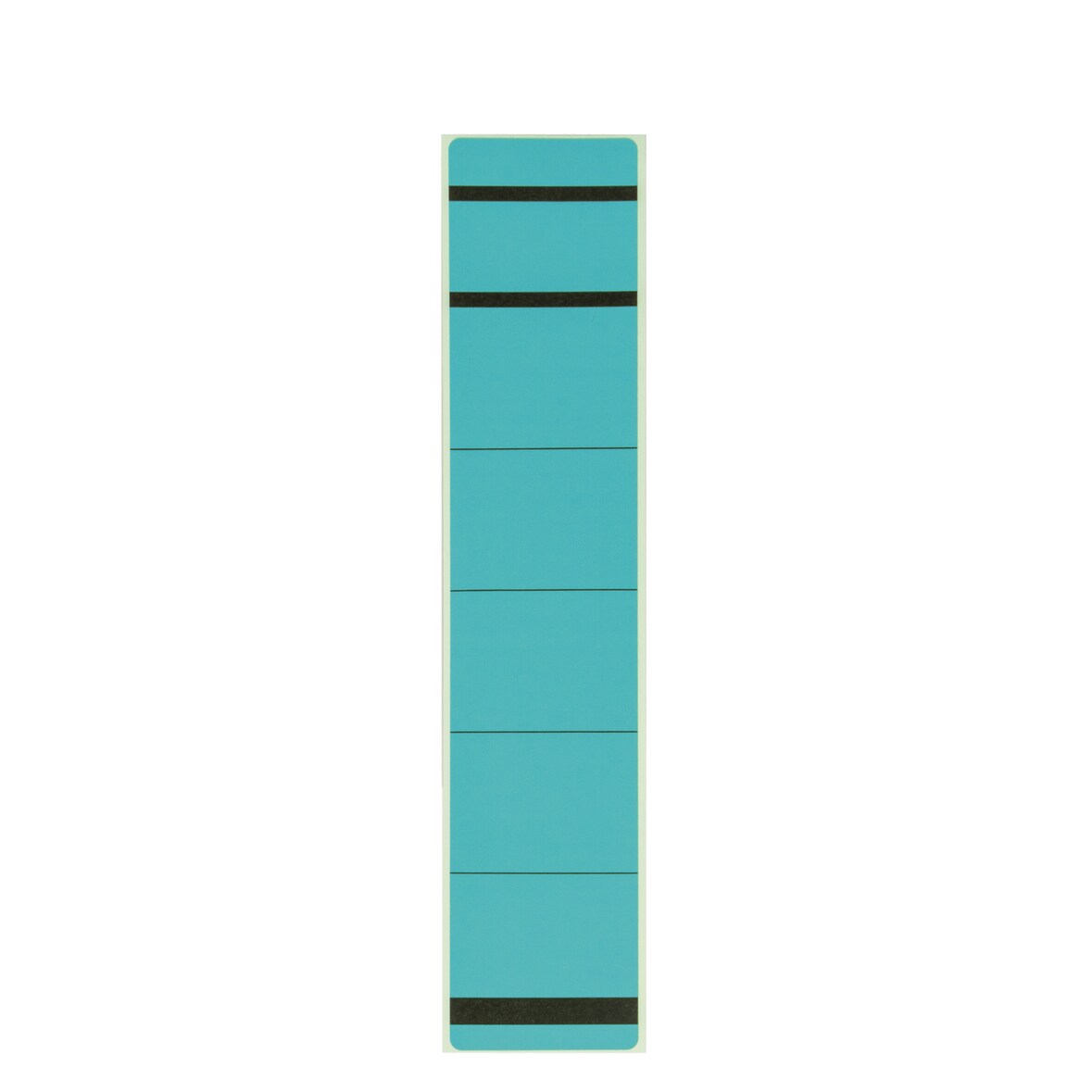 Ordneretikett E-737883 00 schmal/kurz selbstklebend Papier blau 10 Stück