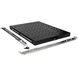thumbnail of ROLINE 19-inch plank 1 U , Uitschuifbaar 550mm diep 25 kg zwart