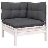 thumbnail of vidaXL 3-Sitzer-Gartensofa mit Anthrazit Kissen Massivholz Kiefer