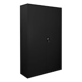 thumbnail of PROREGAL Mega Deal 4x Flügeltürenschrank ELEPHANT Metall Aktenschrank abschließbar 180x120x40cm Stahl 4 Ebenen Stahlschrank Schwarz