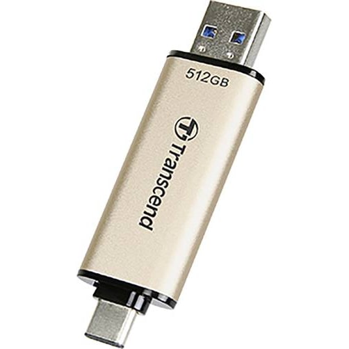 Transcend JetFlash 930C USB-Stick 512 GB Gold TS512GJF930C USB 3.2 Gen 1, USB-C?
