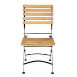 thumbnail of METRO PROFESSIONAL Sedia pieghevole Baviera set di 2, acciaio/legno di acacia, naturale/nero