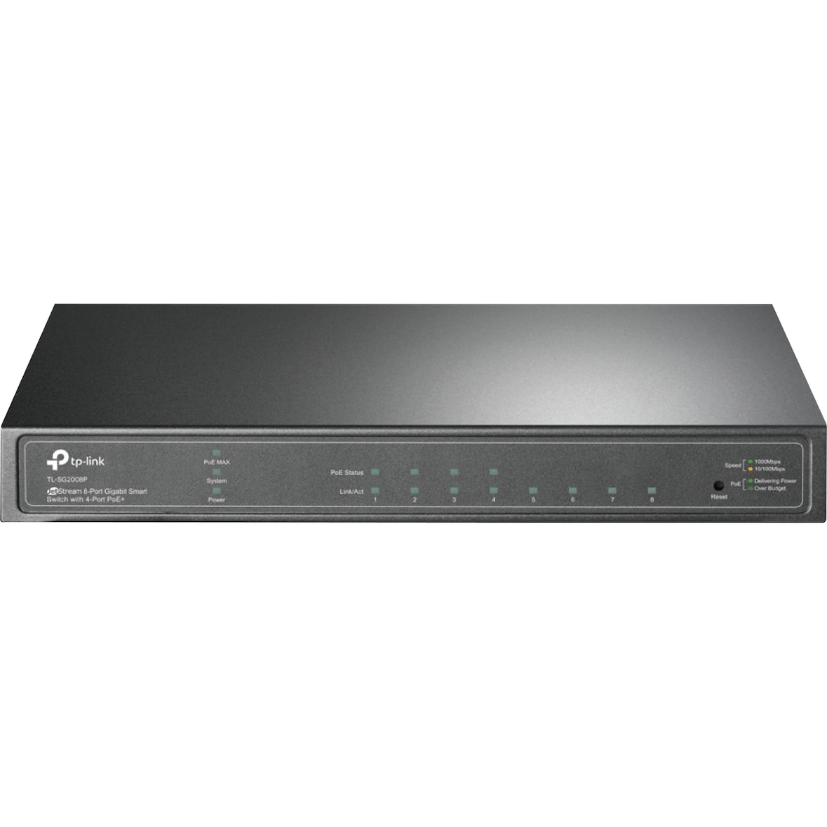 TP-LINK SG2008P Switch SND Niv.2 8 ports Gigabit PoE+ 62W