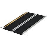 thumbnail of HOMCOM Rampa per Sedia a Rotelle Pieghevole in Alluminio Nero