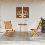 thumbnail of vidaXL Gartenmöbelset 3 pcs Naturholz 60 x 60 x 75 cm