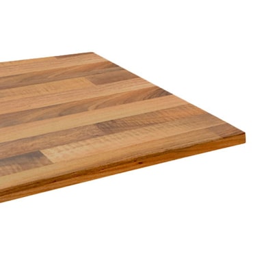 Restootab - Plateau 60x60 decor bois noyer