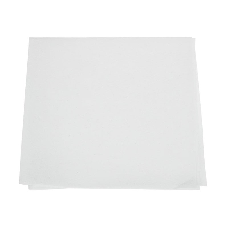 Wit papieren snackdoekje 330 mm - 5000 per pak