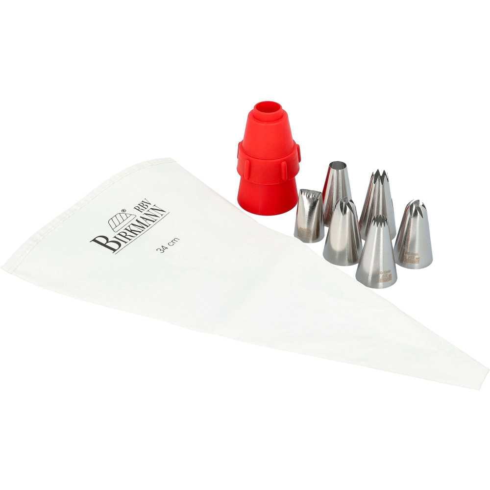 Birkmann Easy Baking Spritzbeutel-Set 8-tlg. - A