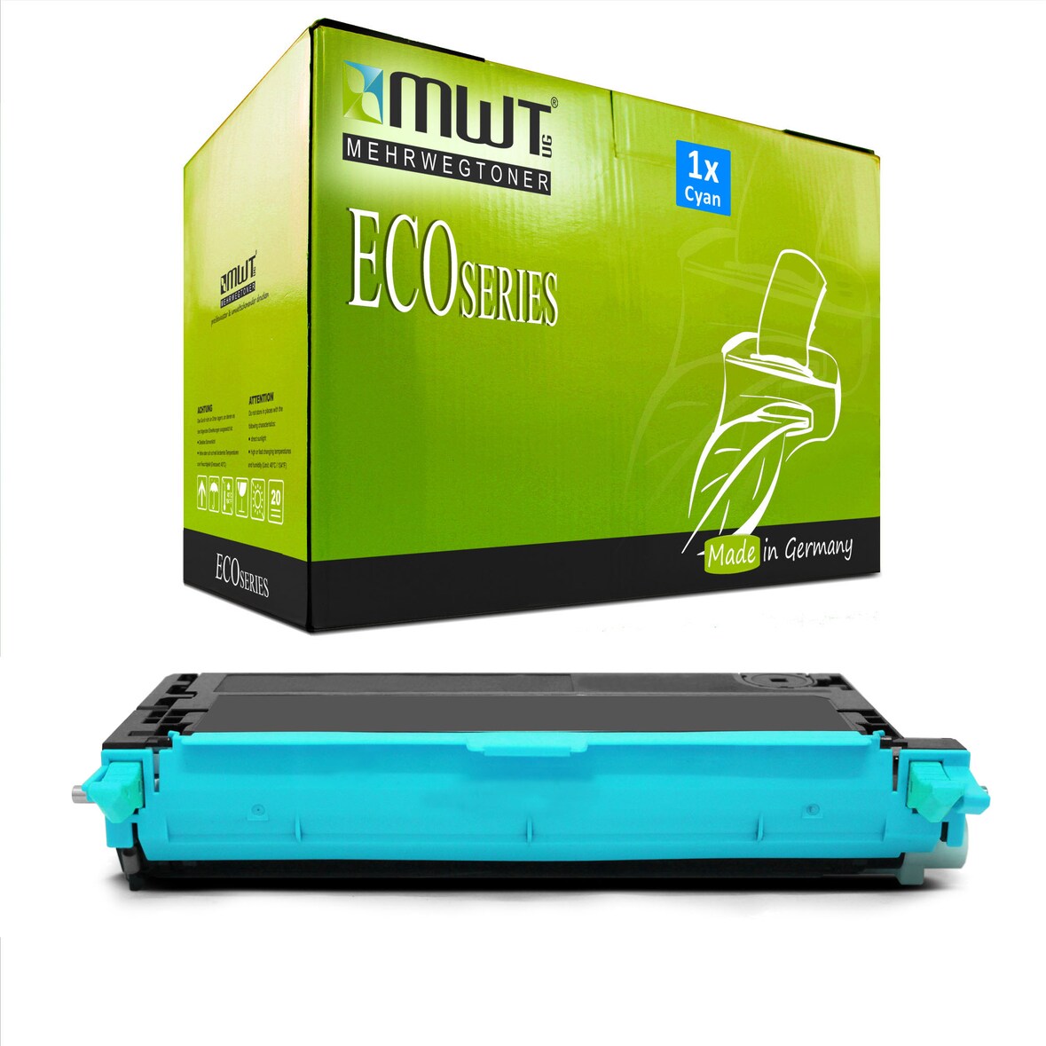1 Mehrwegtoner kompatible Lasertoner ersetzt Fuji Xerox CT350675 Cyan