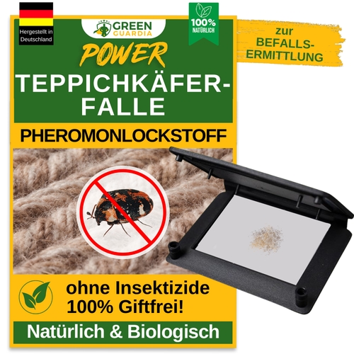 Green Guardia Teppichkäfer Falle mit Pheromon-Lockstoff: 5