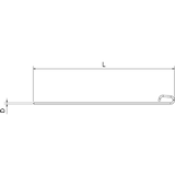 thumbnail of Pinchos para barbacoa. Pincho moruno ø3x300 mm.