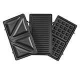 thumbnail of Tristar 3-in-1 Sandwichmaker SA-3070 800 W Schwarz und Silbern