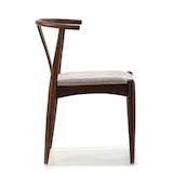 thumbnail of Pack 2 chaises Rustic, Couleur Noyer, Bois Massif, 55 cm x 54,5 cm x 76 cm