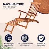 thumbnail of Deuba Sonnenliege Queen Mary Verstellbar Klappbar