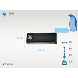 thumbnail of PURLINE Wandheizkörper 2000 W mit WIFI-Steuerung und Zeitschaltuhr HOTI M100