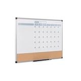 thumbnail of Bi-Office 3-in-1 Magnetic Monthly Planner, Aluminium Frame, 60x45cm