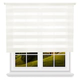thumbnail of WellHome - Polyester Dag/Nacht Rolgordijn 80 x 175 cm (Breedte x Hoogte) Gebroken Wit