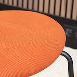 thumbnail of Now's Home - Lot de 2 chaises en bois et velours terracotta