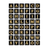 thumbnail of HERMA Buchstaben 4130 13x13mm A-Z go/sw 96 St./Pack.
