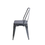 thumbnail of GHP Chaise Iron gris métal, 79 x 57 x 51.5 cm, gris