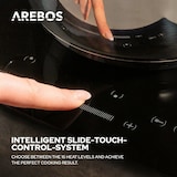 thumbnail of Fornello in Vetroceramica Piastre Autosufficiente 3000 W 2 Fuochi