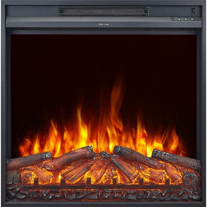 Chemin'Arte Cheminée électrique Encastrable OXFORD 2XL avec effet flammes LED - 295