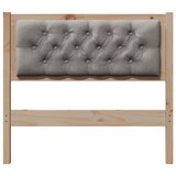 thumbnail of vidaXL Kopfteil Sonstiges Braun und Taupe 90 cm Massivholz Kiefer