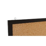 thumbnail of ALLboards Tableau en liège 100×40 cm cadre en bois laqué NOIR